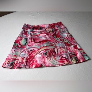 Reddish Skort
